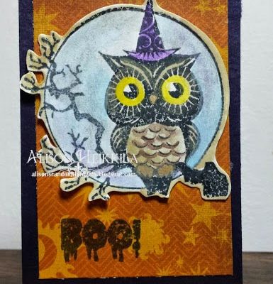 Owl ATC: Day 18 of 31 Days of Halloween