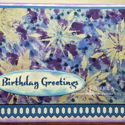 Birthday Greetings for Winter