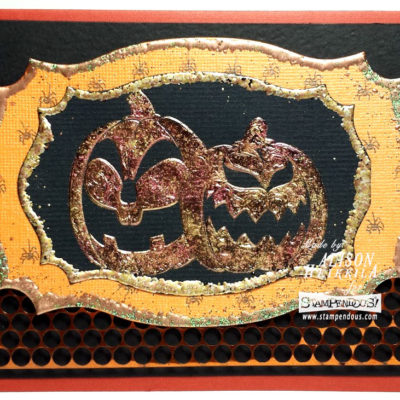 Pumpkin Pie with Dreamweaver & Spellbinders