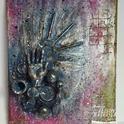 Found Objects: DecoArt & Stampendous Finale