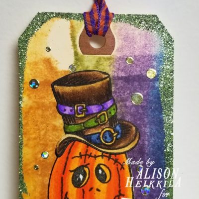 Steampunk Pumpkin Tag: Day 15 of 31