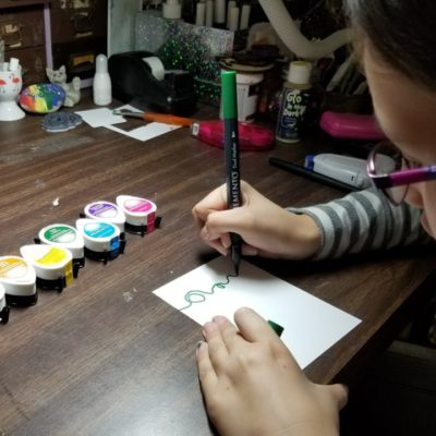Kids Craft: A Christmas Card