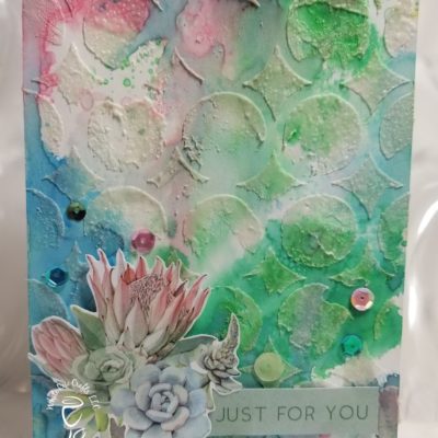 Embossing with Creative Medium