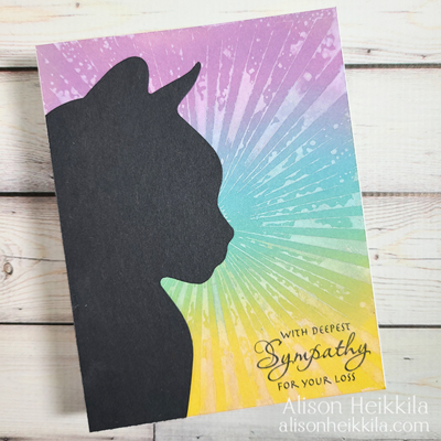 Cat Sympathy Card