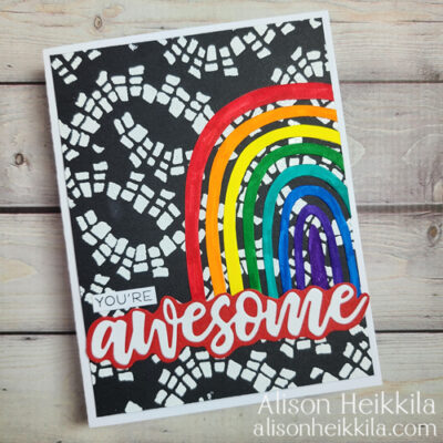 You’re Awesome: Curvy Path and a Rainbow