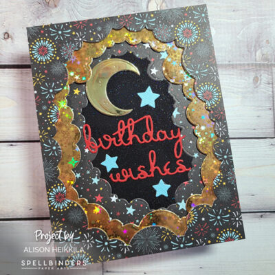 Night Sky Birthday Card