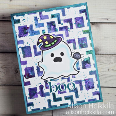 Slanted Angles: Halloween Card