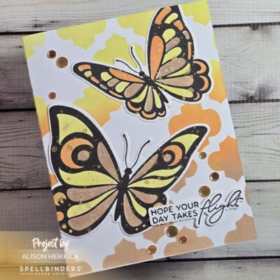 Take Flight: More Fun with Spellbinders Club Kits: YouTube Video