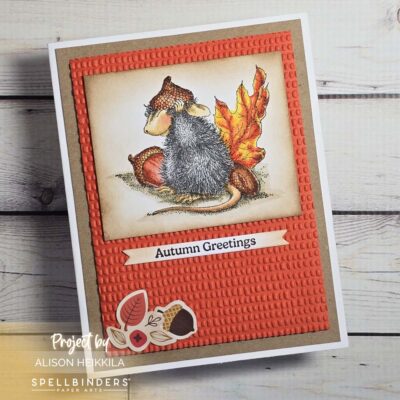 Fall & Halloween House Mouse