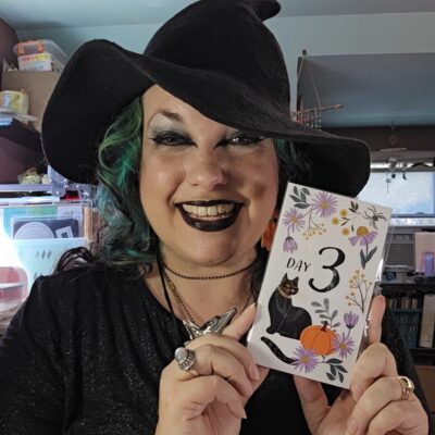 Spoiler! Spellbinders Craftoween: Day 3: YouTube Video