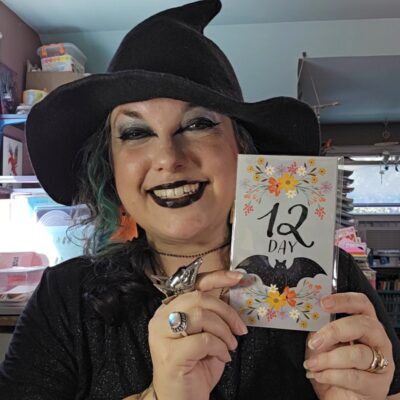 Spoiler! Spellbinders Craftoween: Day 12: YouTube Video