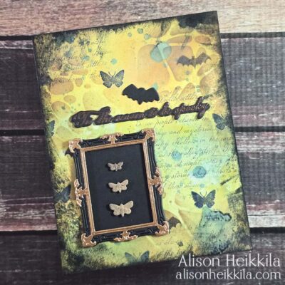 Inky Halloween Playtime with the August ’25 Hero Arts Card Kit of the Month: YouTube Video